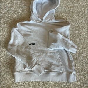 Zara crop top sport hoodie